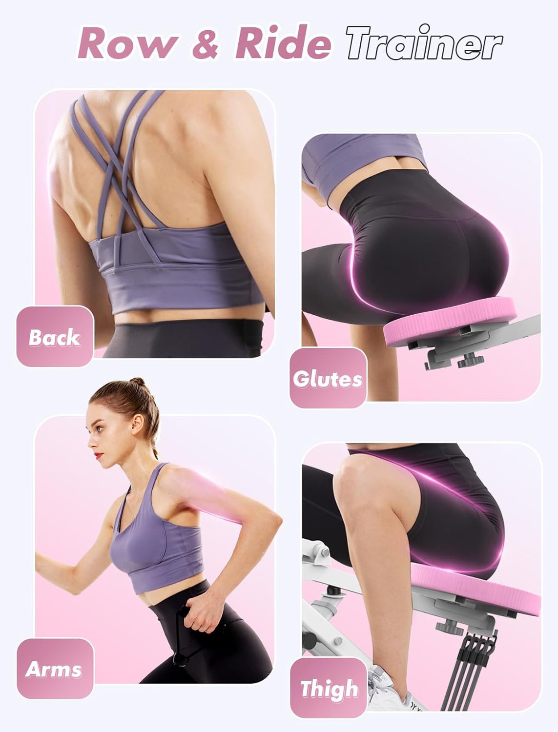 SquatXpert Multi-Functional Full Body Foldable Squat Exercise Machine