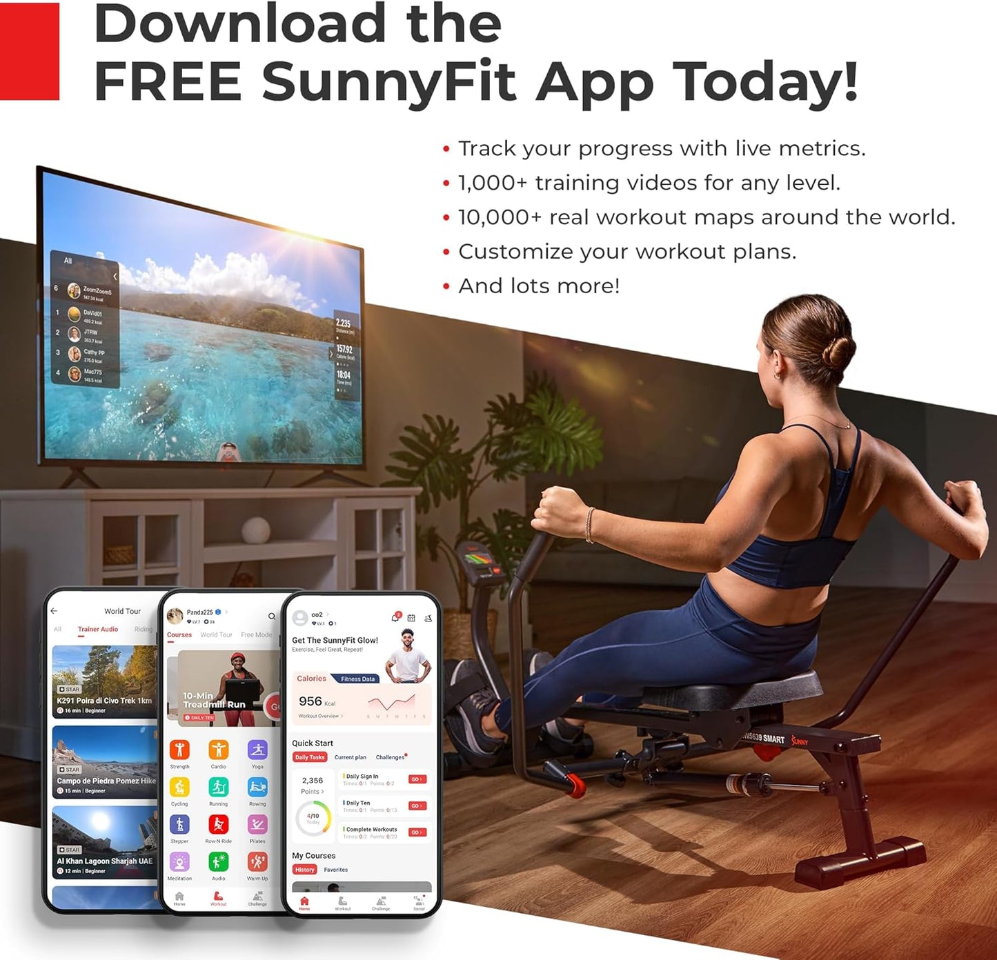 SquatXpert Multi-Functional Full Body Foldable Squat Exercise Machine