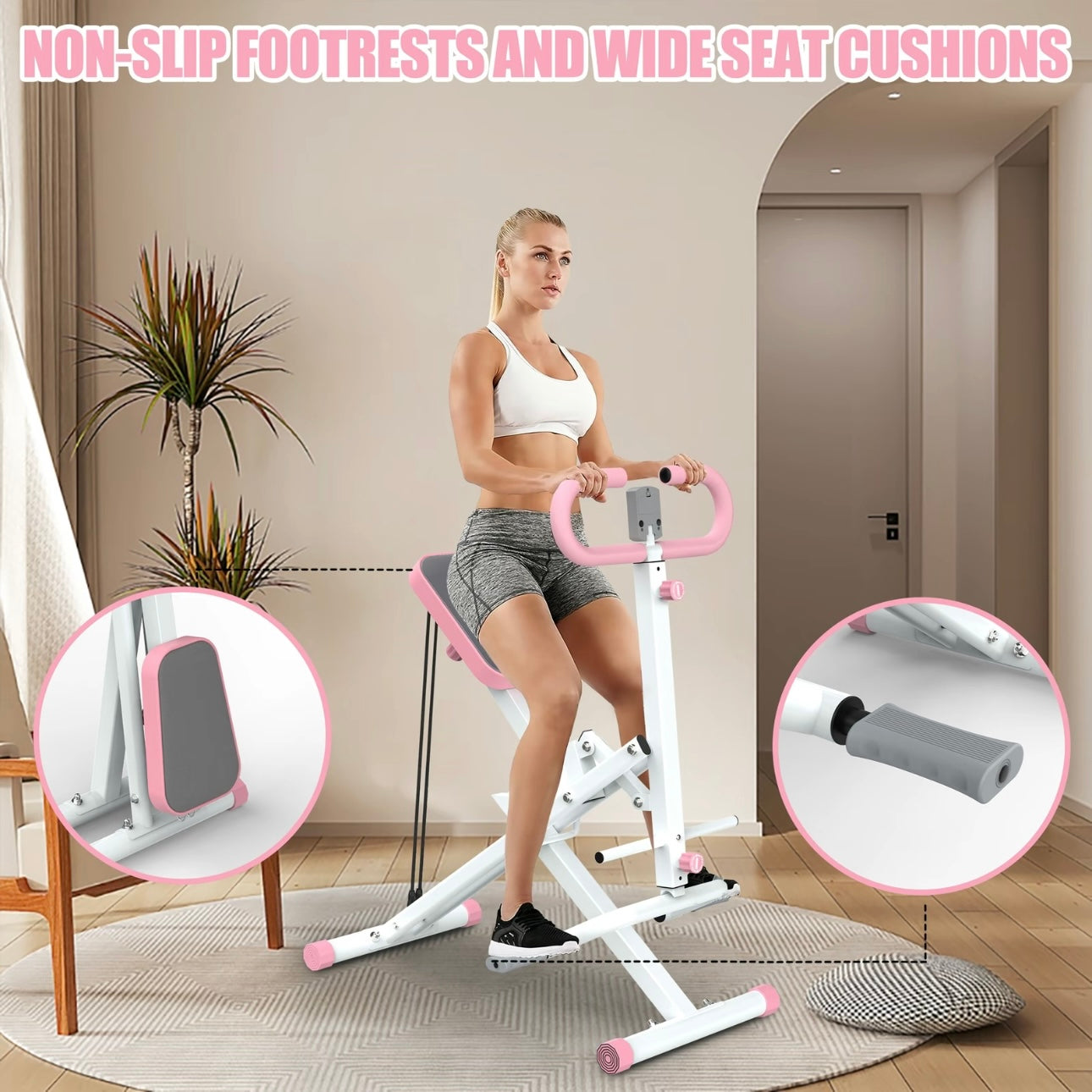 SquatXpert Multi-Functional Full Body Foldable Squat Exercise Machine