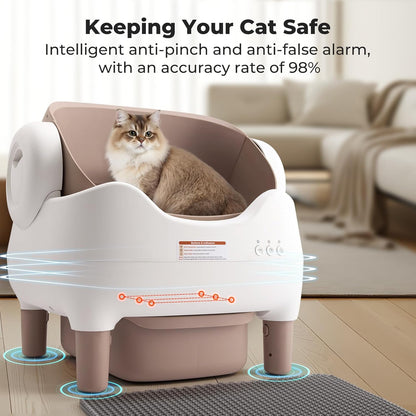 Self Cleaning Litter Box, Automatic Cat Litter Box